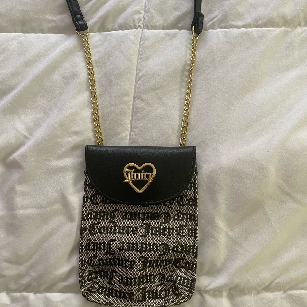 Nwot juicy couture small crossbody brown - Picture 3 of 15